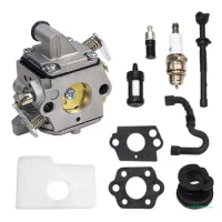 Replacement Carburetor for Sthil Chainsaw 017 018 MS 170 180 MS170 MS180 Accessory C1Q-S57A with Air Filter Tune Up