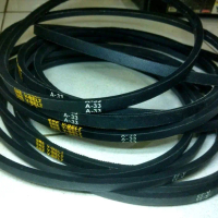 Fanbelt Mesin Cuci Dua Tabung Aqua A33/820E Kode A33/820E untuk Mesin Cuci Sanyo dan Aqua