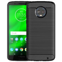 Frosted Case For Moto Plus G6 Play G6+ Anti Shock Cover For Motorola G6plus Moto G6 Shockproof Carbon Fiber Cases