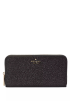 Kate Spade Kate Spade Glimmer Boxed Large Continental Wallet - Black