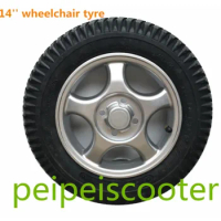14 inch Aluminum alloy rim wheel for wheelchair motor ppwt-01