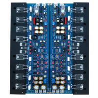 Refer to Accuphase E550 FET class A power amplifier board E405 pure post stage