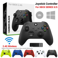 2.4G Wireless Gamepad Controller For Xbox One Series X/S Joystick Add Turbo 6-axis Vibration Anti-skid Gamepad for Windows PC