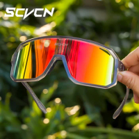 Cycling Glasses Photochromic Sunglasses for Men Sun Mountain Bike Road Bicycle Eyewear Cycle Goggles Sports UV400 Polarized MTB