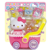 小禮堂 Sanrio 三麗鷗 Hello Kitty 嬰兒推車玩具組