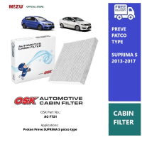 MIZU OSK AC-7721 CABIN FILTER PREVE PATCO TYPE,SUPRIMA S AIRCOND FILTER