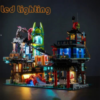 Lighting Set For Lego 71799 Standard Version Ninjagoed City Markets Not Include Building Blocks (Only Led Light Kit)