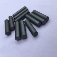 100 PCS R6*25 Nickel Zinc Impeder errite Rods Ferrite Cylindrical Magnetic Rod High Q Value Inductor Ferrite Core R6*25