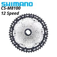 SHIMANO DEORE XT CS M8100 12 Speed 12S 10-51T 10-45T MTB Mountain Bike Bicycle Cassette Sprocket CS-M8100 Bike Parts 12v