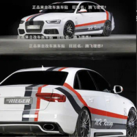 New Custom Vinyl Car Sticker Car Foil FOR Audi A4L A3 A5 A6 A7 RS3 RS4 RS6 Full Body Sport Decorative Car Decal