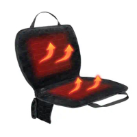 Heating Seat Cushion Foldable Portable Heating Chair Cushion 3 Modes Machine Washable Cushion Seat With Handle For Picnic