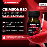 Crimson Red Color Enhancer 30ml | Super Red Arowana | Mempertajam Warna Merah di Sisik Arwana Oscar 