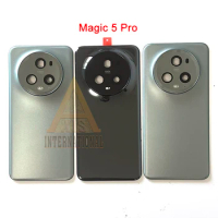 Grade AAA For Honor Magic5 Pro Back Battery Cover PGT-AN10 Housing+Camera Frame Lens For Honor Magic 5 Pro Back Cover+Sticker