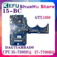 KEFU 926305-601 926306-601 Mainboard For HP Pavilion 15-CB Laptop Motherboard DAG75AMBAD0 W/i5-7300HQ i7-7700HQ GTX1050-V2G/V4G