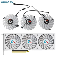CF-12910S RTX3080TI 3080 White GPU Cooling Fan For INNO3D AX Gaming GEFORCE RTX3080 3080 Ti X3W Graphics Card Cooling Fan