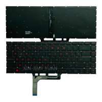 MS-16R2 Spanish Backlit Keyboard for MS-16R1 MS-16S2 MS-16R3/16R4 MS-16W1 MS-16W2 Stealth Thin 8RE 8RF 9SD 9SE 10SD 10SE Red SP