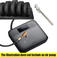 For 70MAI Air Compressor Lite Air pump thread nozzle adapter inflatable quick connector + tire pressure detection pen
