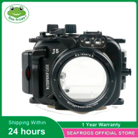 Sea frogs 40m Depth Waterproof Camera Housing With 67mm Thread For Nikon J5 10mm 10-33mm Lens Underwater Case