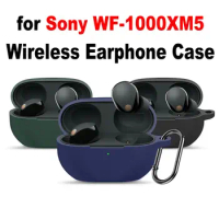 Silicone Headphone Cover For Sony WF-1000XM5 Wireless Earbuds Case Shockproof Bluetooth Earphone Protector Shell 2023