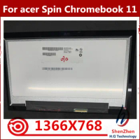 Original For Acer chromebook Spin 11 R751T R751T-C4XP N16Q14 B116XAB01.0 LED REPLACEMENT TOUCH SCREEN ASSEMBLY matrix