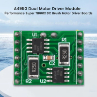 DC7.6-40V A4950 Brush Motor Driver Control Module Dual Motor Controller Brush DC Motor Driver Board