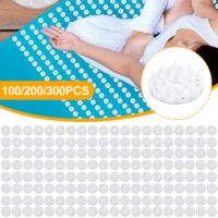 100pcs Lotus Acupressure Yoga Mat Spikes Pilates Fitness Workout Pilates Carpet Cushion Pad Needle