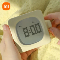 Xiaomi Alarm Clock Timer Multifunctional Bedroom Bedside Office Adjustable Light Intelligent Bluetooth USB Rechargeable Clock