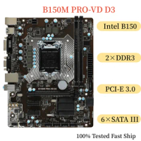 For MSI B150M PRO-VD D3 Motherboard B150 32GB LGA 1151 DDR3 Micro ATX Mainboard 100% Tested Fast Ship