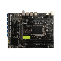 Miner Motherboard B250C BTC for CPU Set 12 Video Card slot support LGA 1151 DDR4 Memory SATA3.0 USB3.0 Low Power