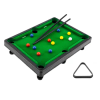 Confidence Pool Table Set Billiard Ball Toy Indoor Interaction Kids Relieving Stress Room Smooth Surface Sporting