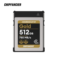 CHIPFANCIER Gold CFexpress Type B 記憶卡 512GB
