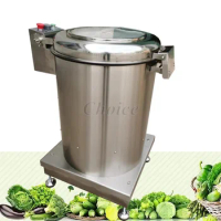 220V Industrial Fruit Vegetable Potato Chips Dewatering Machine Dehydrator Fried Food Deoiler Salad Dehydrator Machine