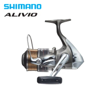 Shimano Alivio 6000 8000 With Nylon Line Larger Size 1+1 Bearing Arrangement Fresh and Saltwater Spining Fishing Reel
