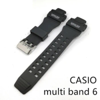 Black Watchband For Casio G shock MULTIBAND 6 Multi Band 6 Strap Watch Accessories GW-M5610-1JF spor