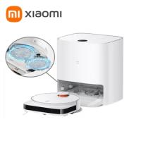 XIAOMI MIJIA Robot Vacuum Cleaner Mop Pro Self Cleaning Sweeping 3000PA Cyclone Suction Rotating Pressure Washing Mopping