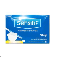 Sensitif Strip Testpack Alat Uji Kehamilan Pribadi dengan Wadah Urin Dalam Tepat Setiap Saat