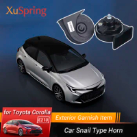 Car Snail Type Horn For Toyota CHR Corolla Wish Verso Camry Auris Vista Prius Yaris Vitz Platz Vios 