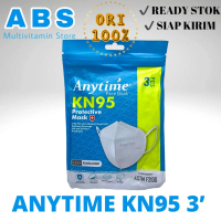 Masker anytime kn 95 5ply sachet isi 3 kn95 5 ply