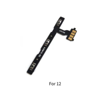 10PCS For Xiaomi 12 12S 12X Lite Pro Ultra Power Volume Button Flex Cable Side Key Switch ON OFF Control Button Repair Parts