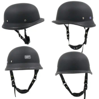 Motorcycle Helmet S-M-XL-XXL Riding Vintage Cruiser Touring Half Helmets Moto Bicycle Scooter Skating Baseball Cap with Goggles