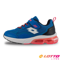 【LOTTO 義大利】童鞋 FLOAT 2 氣墊跑鞋(藍-LT3AKR8266)