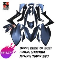 ZXMOTO Full Fairing Kit Bodywork ABS Plastics Fender For 2020 2021 YAMAHA TMAX 560 Matte Black Tech Max Sword Grey T-Max DX