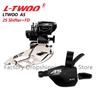 LTWOO A5 2 Speed Shifter Lever 2V Front Derailleur Switches MTB Bike 2 Kits Groupset For Mountain Bicycle Parts