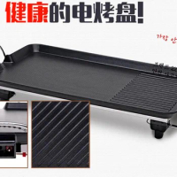 china Kleby household smokeless grill barbecue appliance 6-10peoples Korean big electric oven KLB9002