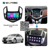 SKYFAME Car Accessories Radio Stereo For Chevrolet Cruze 2013 2014 2015 Android Multimedia System DSP GPS Navigation Player