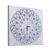 1pc/Set DIY Diamond Painting Clocks Without Frame Canvas Materials with Movement for Wall Decor Diamond Art Clocks for Adults
