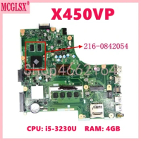 X450VP i5-3230U CPU 4GB-RAM 216-0842054 GPU Laptop Motherboard For ASUS X450VP X450V X450 A450V Notebook Mainboard