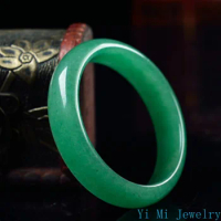 Genuine Natural Jade Dongling Jade Bracelet with Certificate Womens Bracelet Jade Jewelry Jade Bangle Green