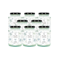 【究愛燕窩】經典冰糖蘆薈果肉飲380mlx8入(高纖極品助消化/即食蘆薈果肉/清涼解渴/降火氣)