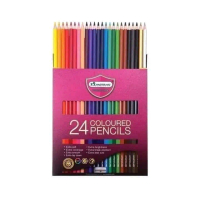 ️ ดินสอสีไม้มาสเตอร์อาร์ต แท่งยาว Premium Grade 24 สี พร้อมกบเหลา